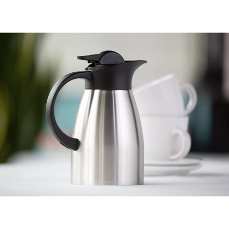 Service Ideas Stainless Touch Server, Vacuum insulated, 1.5L, Stainless Steel KVP1500